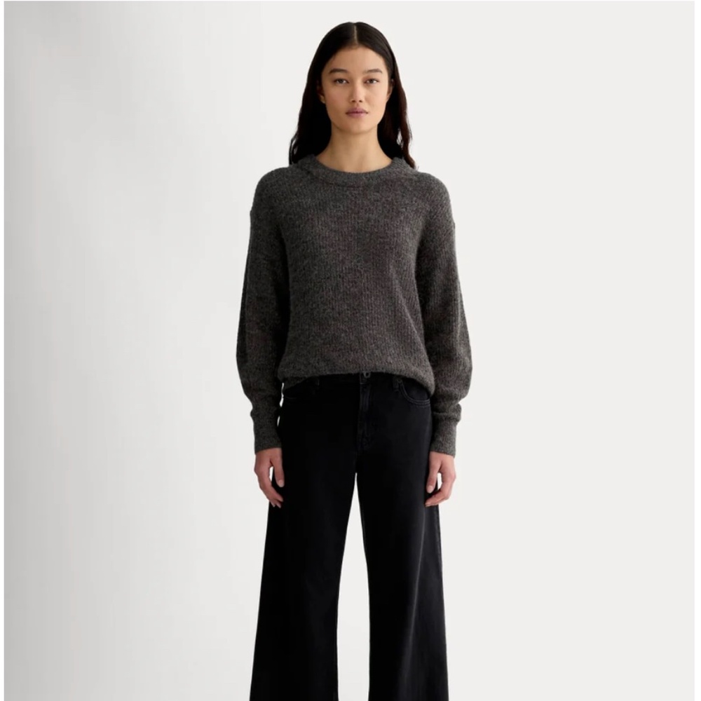 Everlane - Charcoal COCOON CREW IN ALPACA